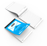 Slip Pad No. 33, Ruled & Plain (14.0 cm x 22.0 cm)